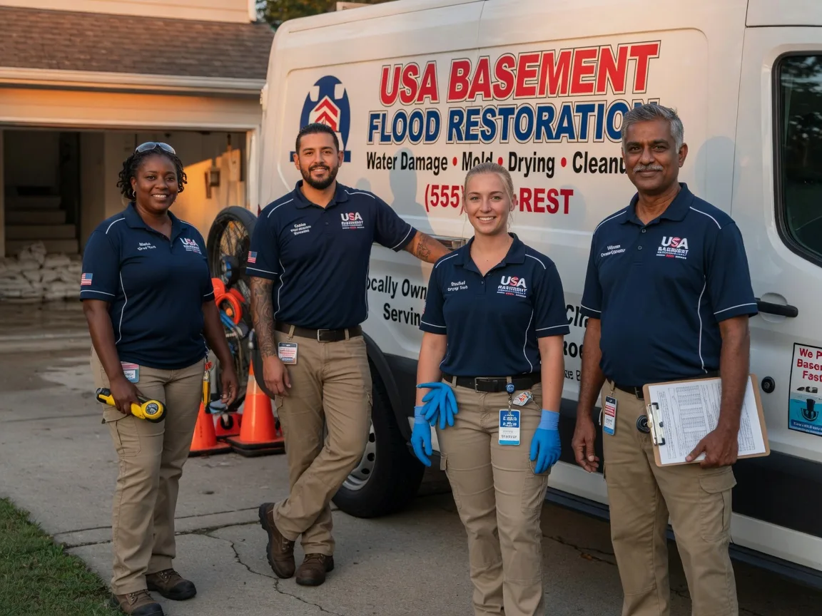 Basement Flood Cleanup company in Winslow, NE