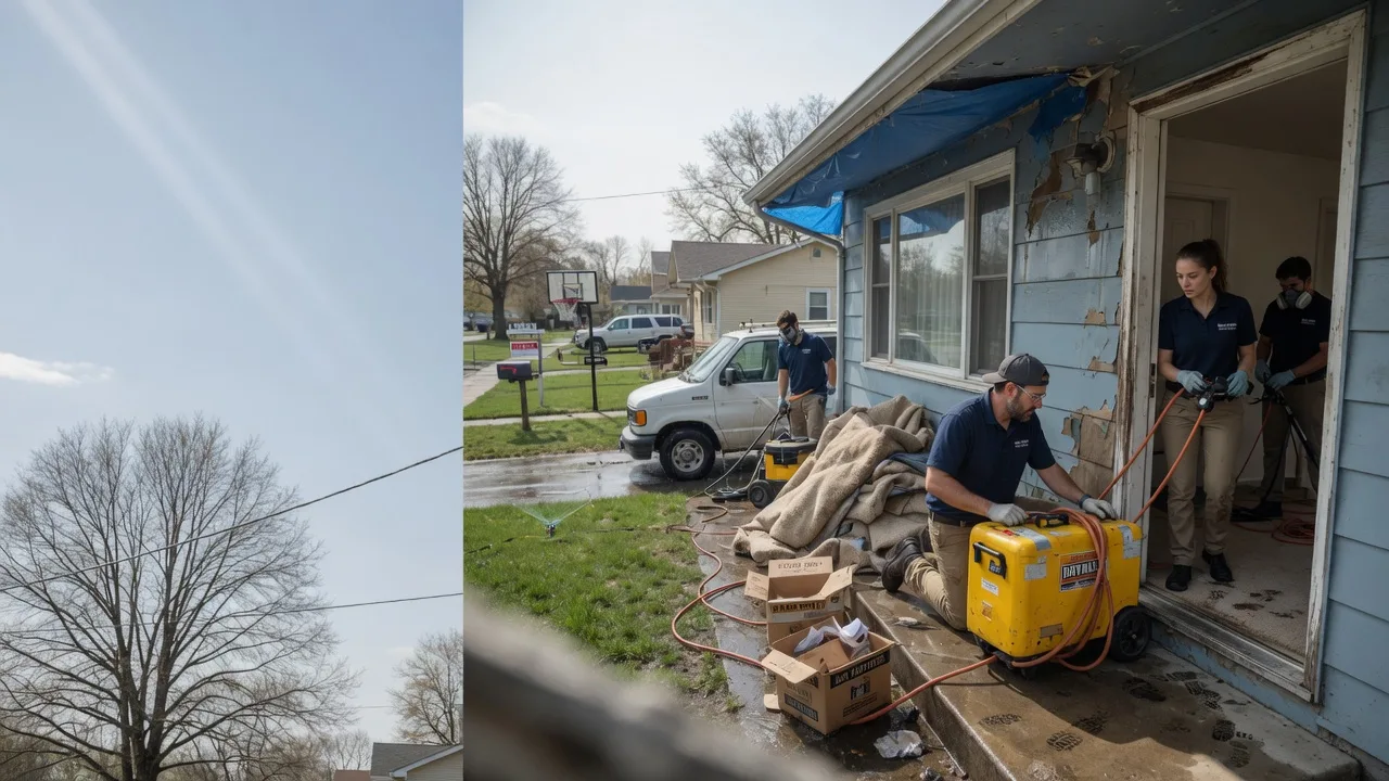 Basement Flood Cleanup in Winslow, NE near me